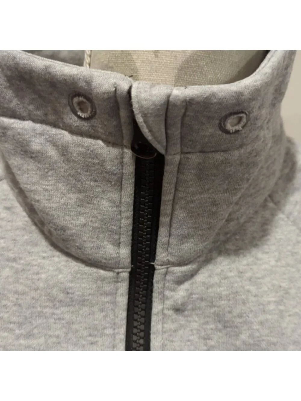 Lululemon &go Take-Off Fleece Heathered Medium Grey missing drawstring